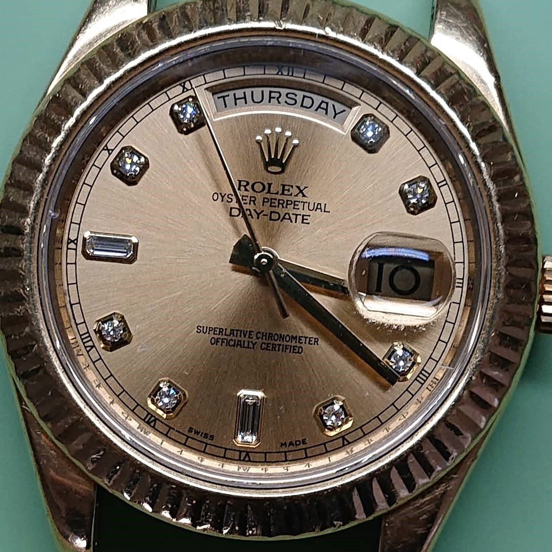 Rolex discount dial refinishing