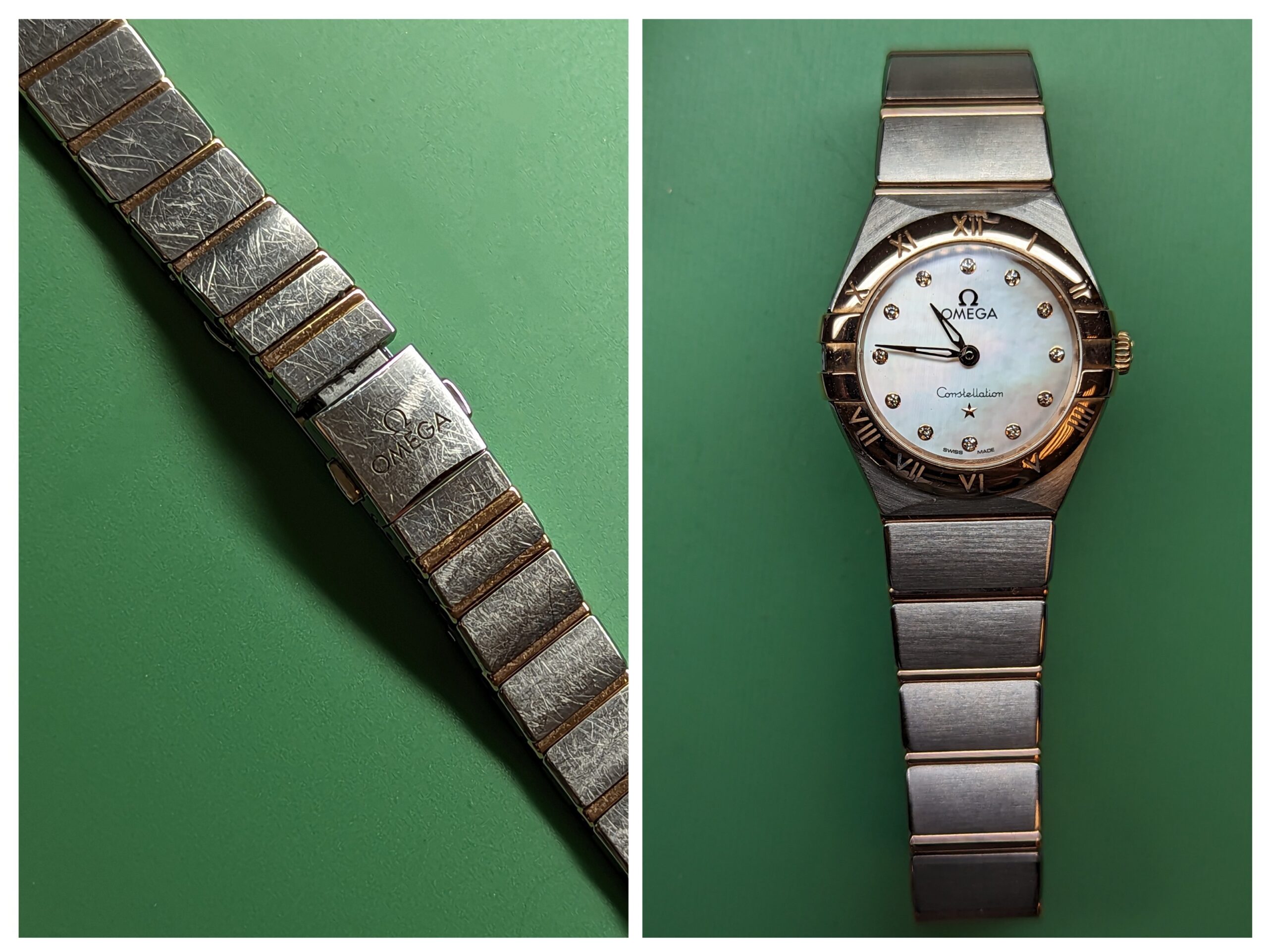 Omega constellation 2025 bracelet replacement